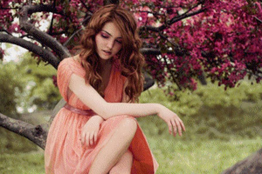 Весна - девушка - предпросмотр