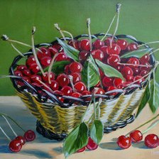 Схема вышивки «Вишенки»