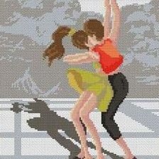 Схема вышивки «Америка»