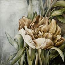 Схема вышивки «тюльпан»