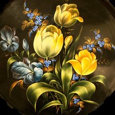 Схема вышивки «букет цветов»