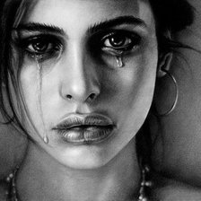 Схема вышивки «обида»