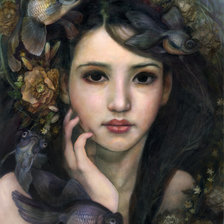 Схема вышивки «таинственная»