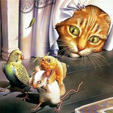 Схема вышивки «побег»