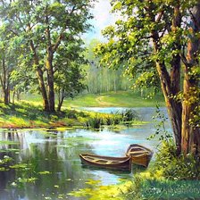 Схема вышивки «Летний полдень»