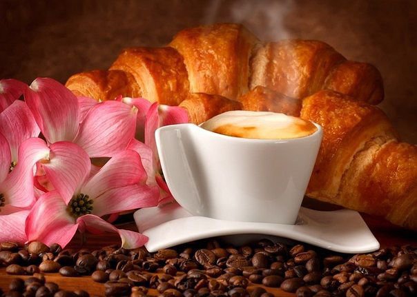 Лучшее пробуждение. - завтрак, утро, кофе, пробуждение - оригинал