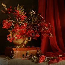 Схема вышивки «калина красная»