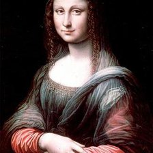 Схема вышивки «Мона-Лиза»