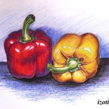 Схема вышивки «Перчик»