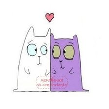 Схема вышивки «Киски 2»