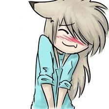 Схема вышивки «Смущение»