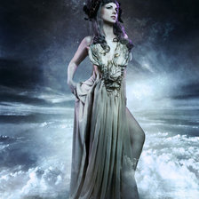 Схема вышивки «богиня»