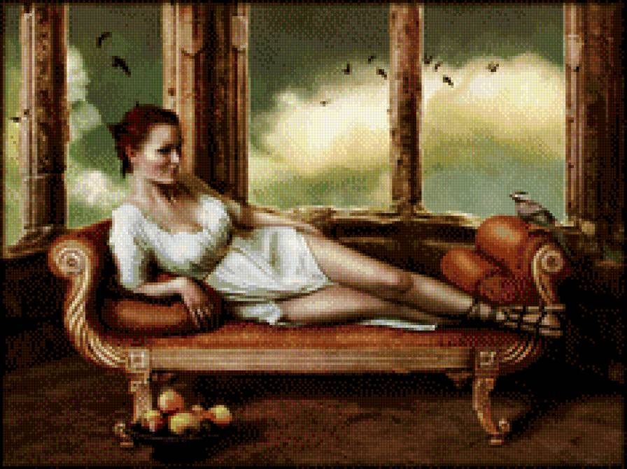 античность - девушка - предпросмотр