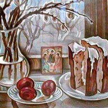 Схема вышивки «светлое воскресенье»