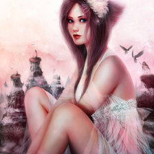 Схема вышивки «алканост»