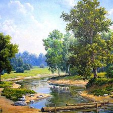 Схема вышивки «Лето»