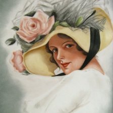 Схема вышивки «Красота женщины»