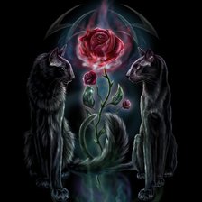 Схема вышивки «Противостояние»