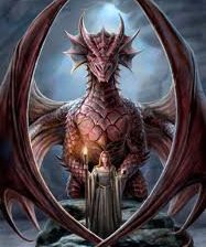 Схема вышивки «Дракон смерти»