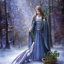 Схема вышивки «Дракон начало»