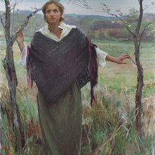 Схема вышивки «На опушке.Даниэль Герхартц»