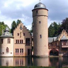 Схема вышивки «замок»