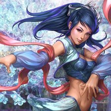 Схема вышивки «Женский образ»