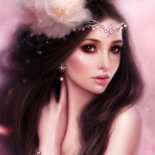 Схема вышивки «Женский образ»