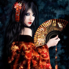 Схема вышивки «Женский образ»