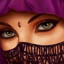 Схема вышивки «Женский образ»