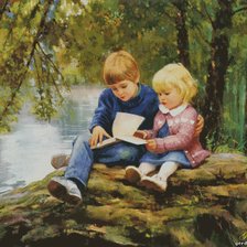 Схема вышивки «серия "дети"»