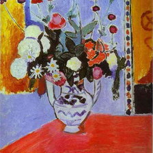 Схема вышивки «Матисс натюрморт с калллами»