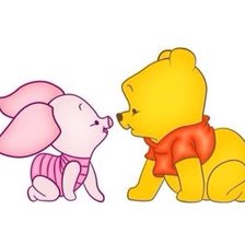 Схема вышивки «Винни Пух:)»