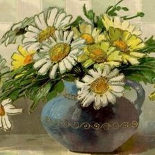 Цветы в вазе