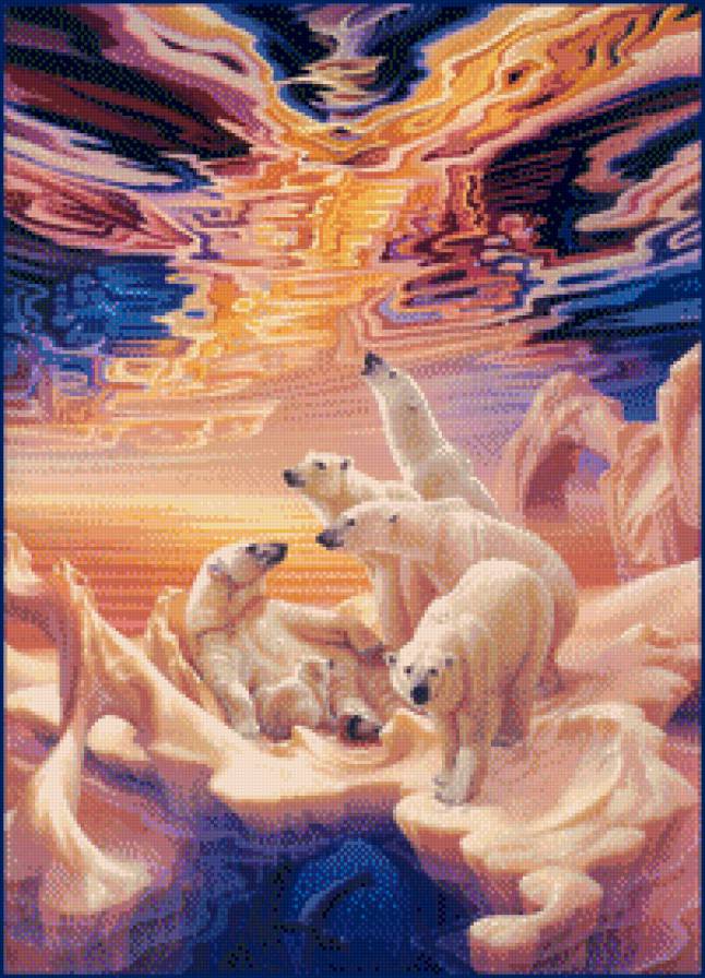 Белые медведи - предпросмотр