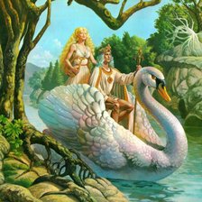 Схема вышивки «путешествие царицы»