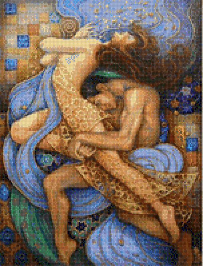 Страсть - любовь, пара, страсть, женщина, обнаженные, мужчина - предпросмотр