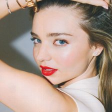 Схема вышивки «Миранда Керр»