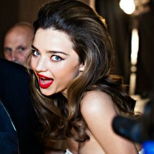 Схема вышивки «Миранда Керр»