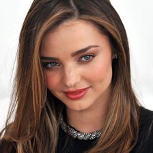 Схема вышивки «Миранда Керр»