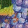 Предпросмотр схемы вышивки «виноград» (№594552)