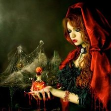 Схема вышивки «Колдунья»