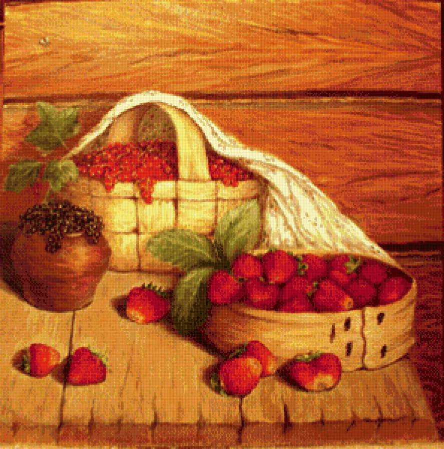 Ягодное изобилие - ягоды, натюрморт - предпросмотр