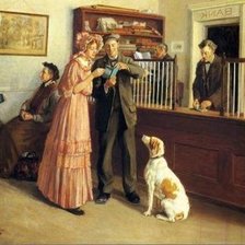 Схема вышивки «письмо»