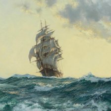 Схема вышивки «парус»