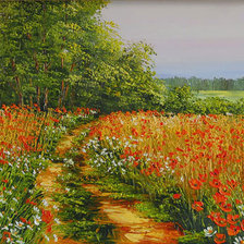 Маковое поле.