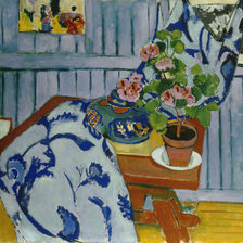 Схема вышивки «Матисс Штора и цветок»