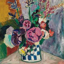 Схема вышивки «Матисс Пионы»