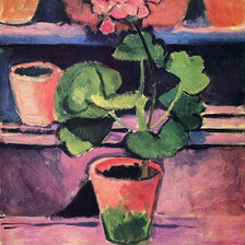 Схема вышивки «Матисс Цветок в горшке»