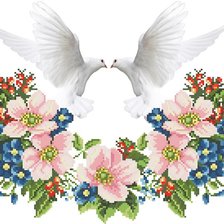 Схема вышивки «рушник»